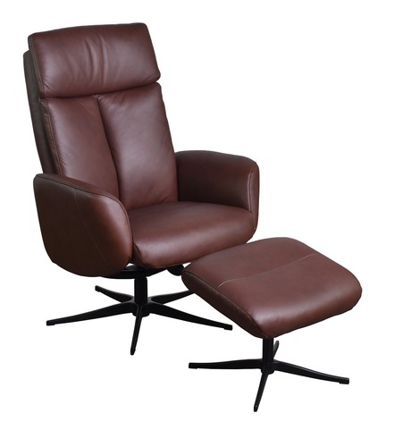Swivel recliner chair chestnut - recliner,