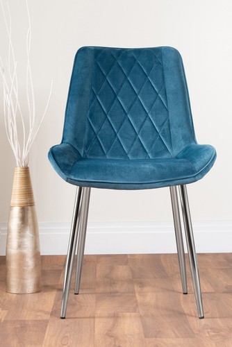 Pesaro luxury velvet chrome - velvet,